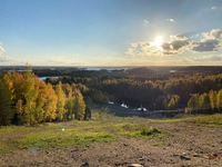 Joka nousun jälkeen hienot maisemat.