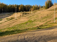 Aurinko teki rinteestä hienon.