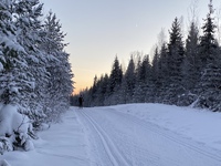 Pirkkalan hiihtolatua.
