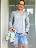 Päätin juosta sunnuntain kisan vanhoilla tossuilla.