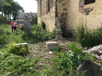 Revitalizace hřbitova, červen 2017