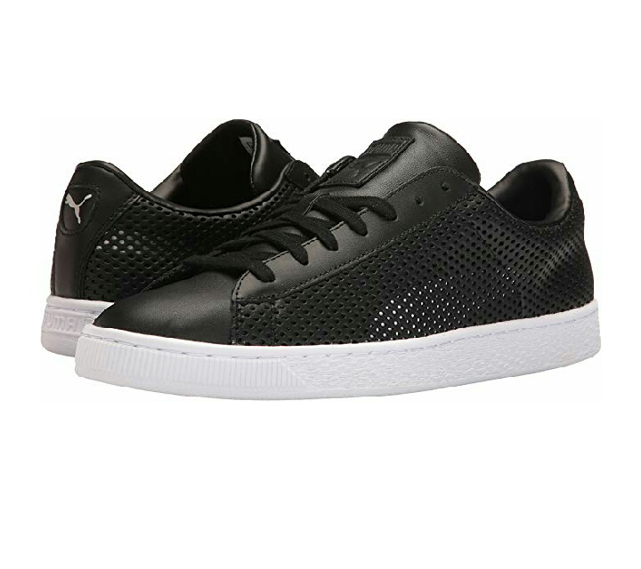 Tenis Puma Basket Negros De Piel Del #25