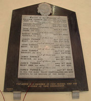 TURNER succession - of Kenningham until James (d.1829, married Rebecca) who seems to have been given Paddock Farm where their son & grandson lived.