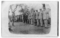 Parade - with East Carleton church in background