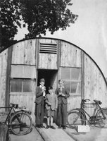 John Larter, Peter Haverson & Barry Dent on a visit to Hethel - note the bikes!