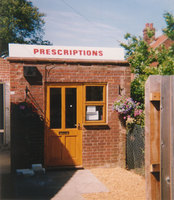 The old school toilet adapted for a new Chemist shop!