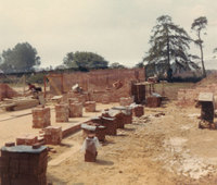 Starting work on the new school