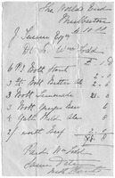 Signed by W Todd, 1888