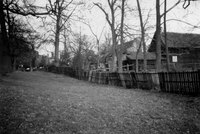 Looking back towards Mulbarton Hall (in distance) in 1920s
