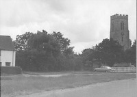 Entry to site of new Rectory, 1975