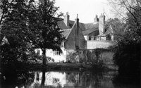 Old Rectory from the rear, indicating quite a jumble of additions!