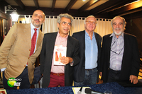 Pres. Aurelio Ambrosi - Dott. Ugo Trojano - Guido Alferj - Alvaro Ranzoni