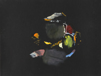 Lacoste 11 October 2016 ( oil on paper, 50x65 cm)