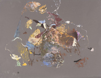 Lacoste 9 October 2013 (oil on paper, 50x65 cm)
