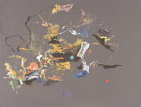 Lacoste 3 October 2013 (oil on paper, 50x65 cm)