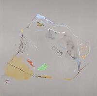 Lacoste 5 June 2018 (oil on PVC, 50x50)