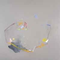 Lacoste 10 June 2018 (oil on PVC, 50x50)