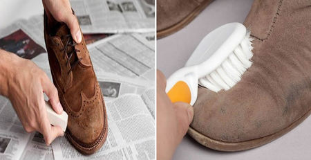 Como Limpar Sapato de Camurça