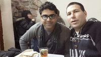 Alaa Alshaham og Paz Cohen