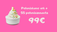 Laktoositon vaniljapehmis.
