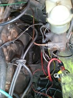Där åkte startmotorn ur. Det är troligtvis något med solenoiden.