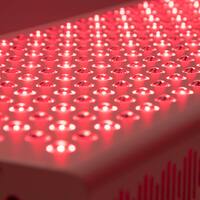 Červený LED panel