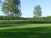 Terrain clos et ombragé