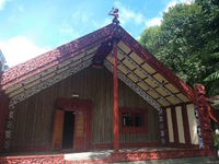Campusets marae hvor pohirien ble arrangert