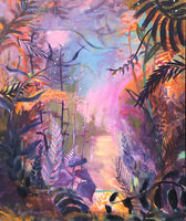 Summerparty 2021. 100x120 cm. oilpainting