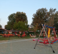 Gyermek játszótér a strandon