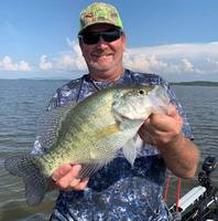 Stacy Cooper aka "Crazy Coop" guide and spider riggin extraordinaire