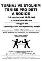 turnaj ve stolním tenise