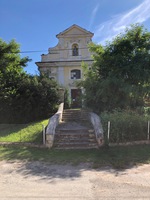Pohled od fary směrem od Petkov