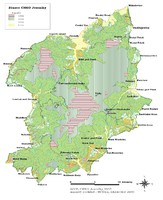 mapa del paisatge protegit de Jeseníky