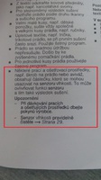 Část manuálu naší sušičky (Bosch)