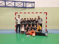 Halový turnaj Říčany únor 2019 - skončili jsme na 2.místě