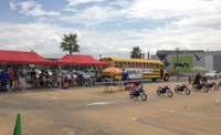 マリーナホップで2カ月に1回小学生集めてバイクスクール開催。