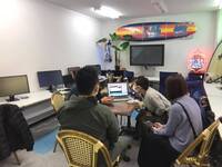 みなさん、真剣に学ばれています!ズームでも勉強会開催