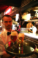 Cervezas en Lovaina (Flandes)
