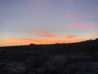 Atardecer en La Restinga