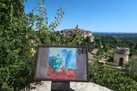 Chagallova vyhlídka v Saint Paul de Vence