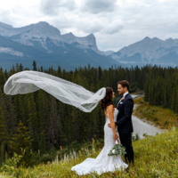 Mountain top wedding Canada