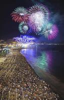 fuegos artificiales nocturnos