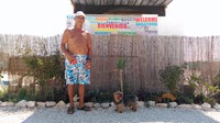 un Yorky y su amigo