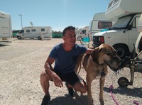 con Lola, mayo ´19