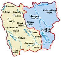 Těšínsko (Těšínské Slezsko, něm. Teschener Schlesien, pol. Śląsk Cieszyński)
