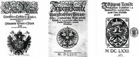 Zemská zřízení: pro Čechy (1627), Moravu (1604) a slezské Opolsko-ratibořské knížectví (1671)