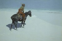 Přátelé nebo nepřátelé ? Zdroj: Wikipedie, Frederic Remingto
