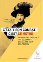 Affiche du Centre Hubertine Auclert, 2014