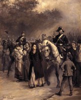 Jules Girardet, L'arrestation de Louise Michel, 1871